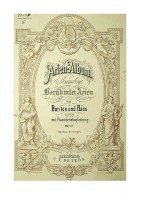 Arien- Album Sammlung Berühmter Arien für Bariton und Bass mit Pianofortebegleitung. Band I. pdf