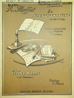 Alte Geigen Stücke in der 1. Lage (A. Moffet)