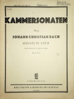 Bach J. Ch. 